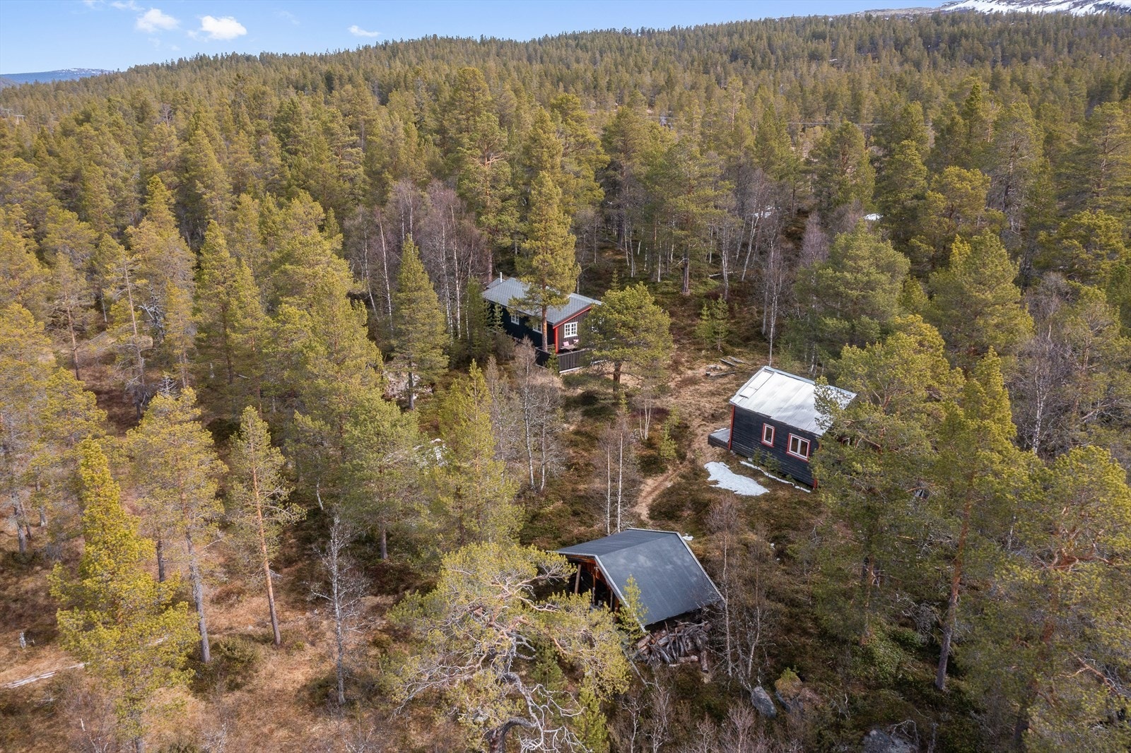 Dronefoto Galleribilde