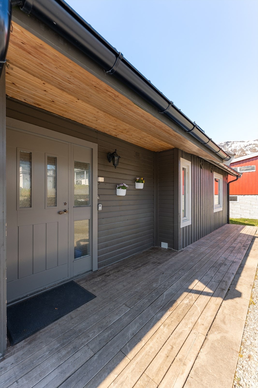 Overbygd inngangsparti Galleribilde