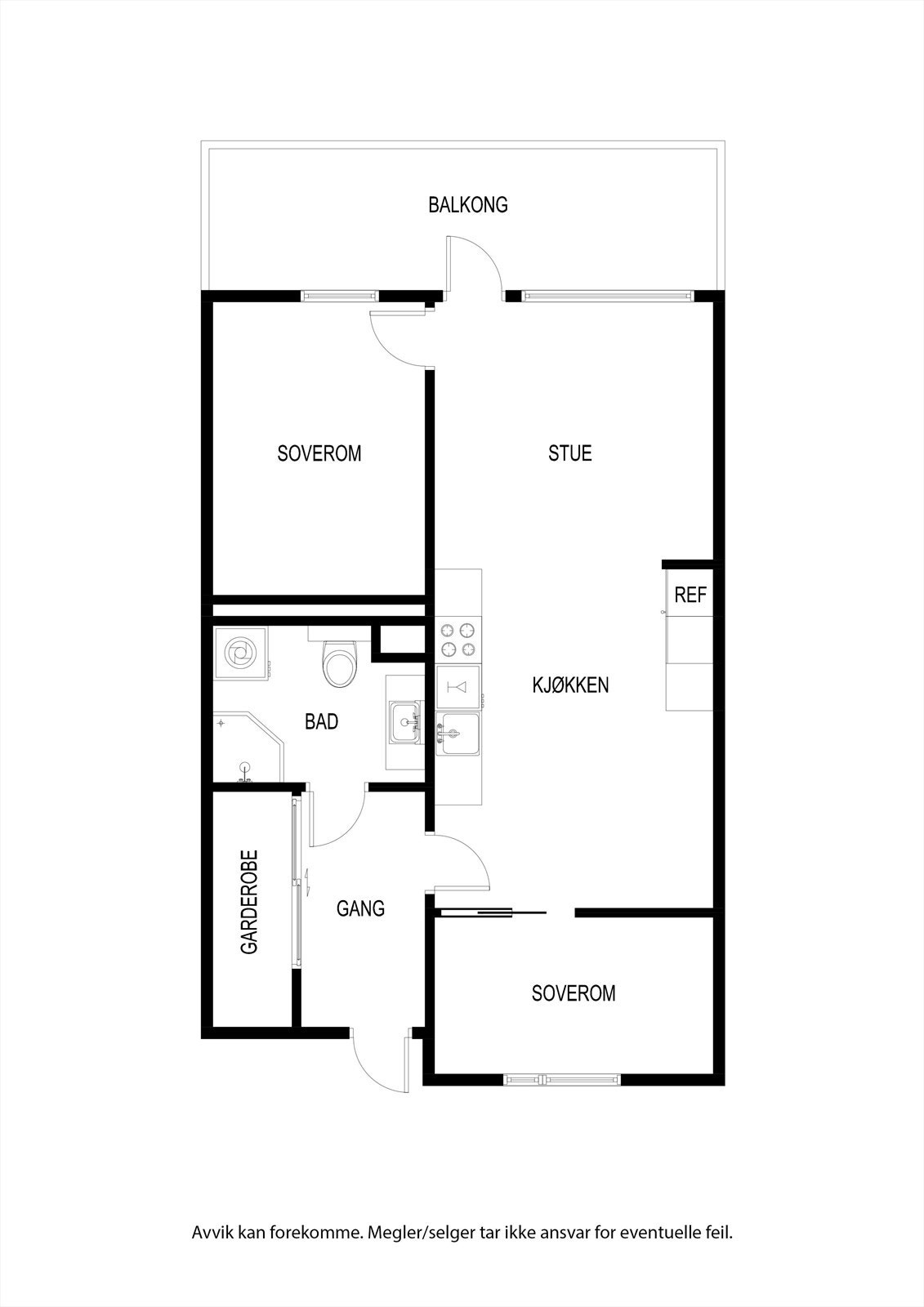 1 et.: Entre, bad/vaskerom, 2 soverom, kjøkken/stue m/utgang til terrasse
U. et.: Bod og biloppstillingsplass m/elbil lader i lukket anlegg. Galleribilde