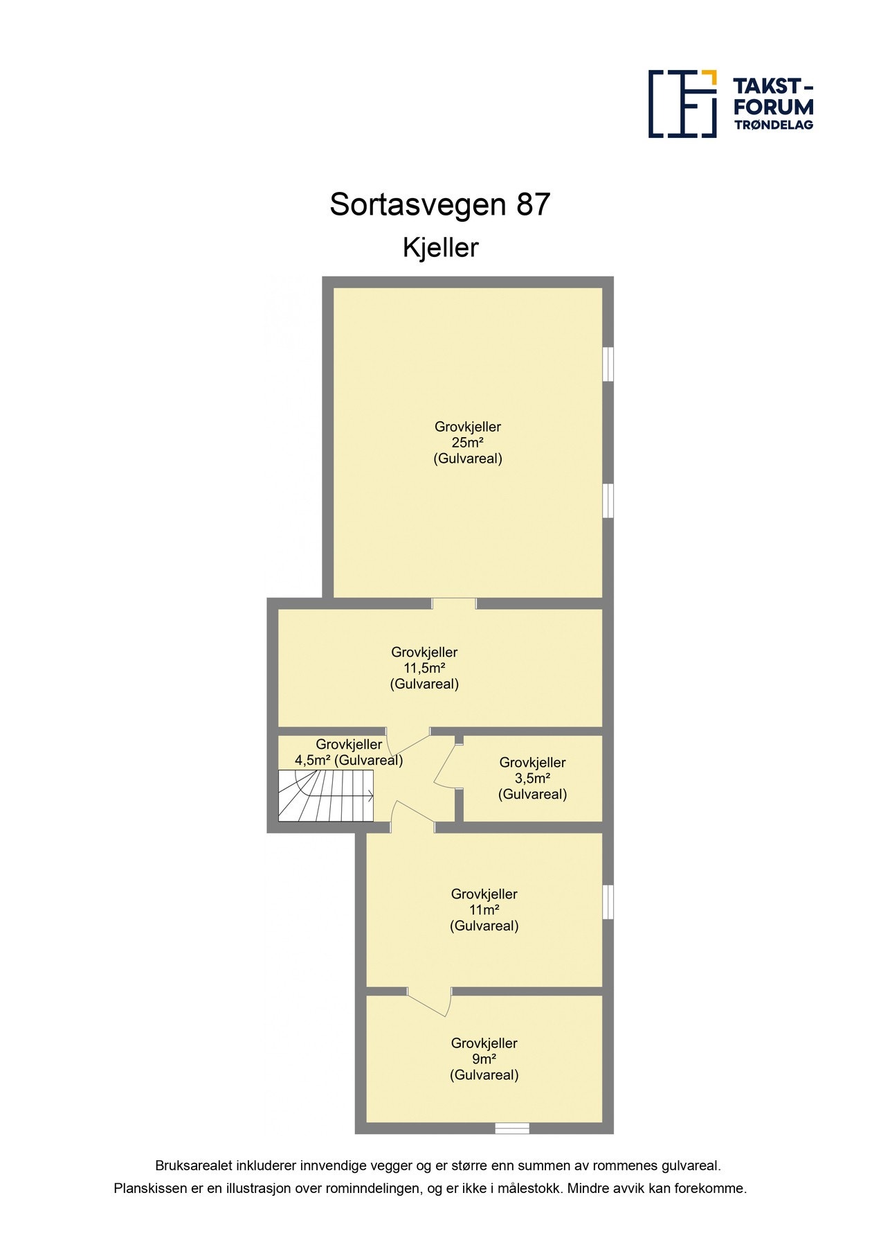 Plantegning Kårbolig- Kjeller Galleribilde