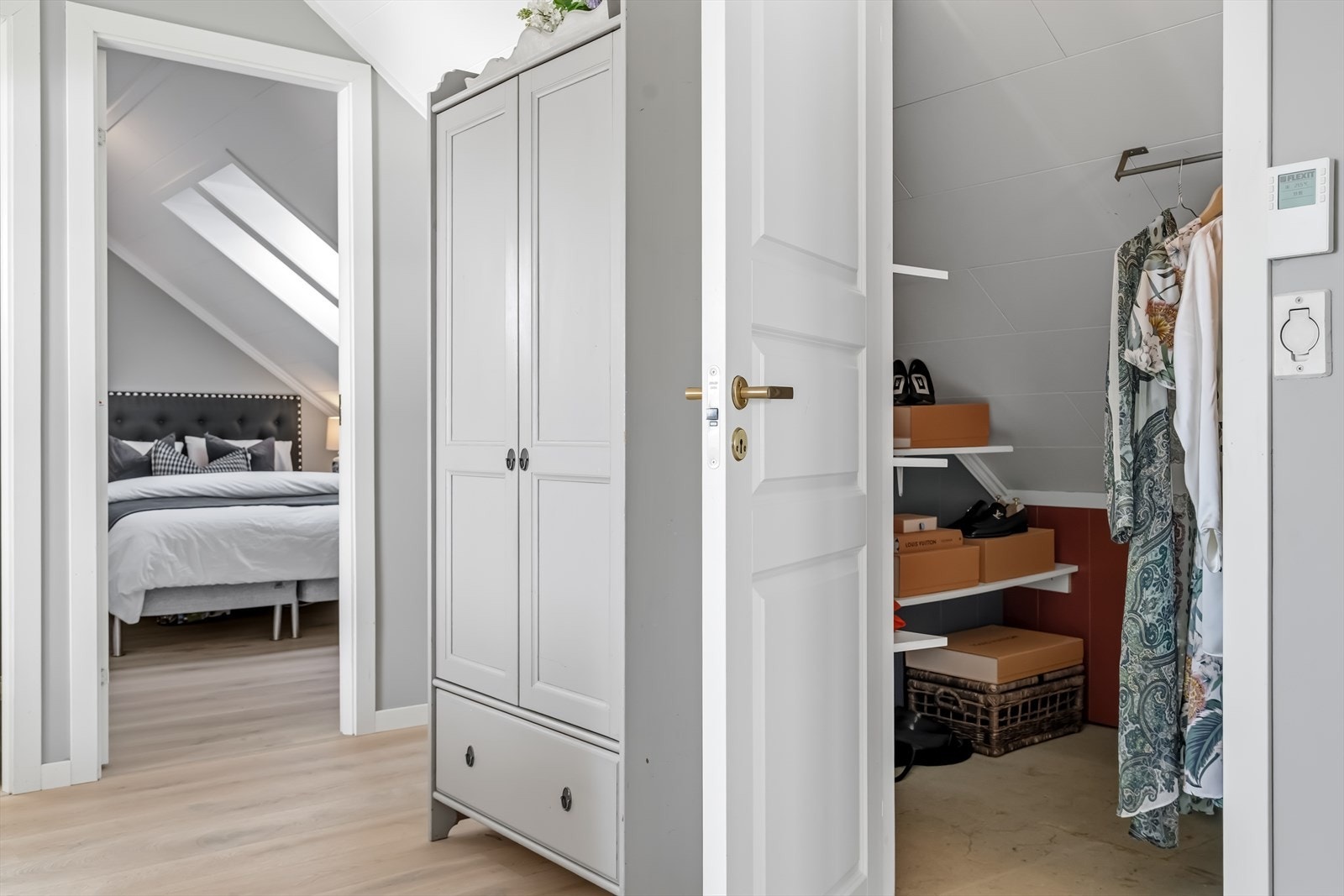 Det er også en bod i 3. etasjen for mer lagringsplass. Galleribilde