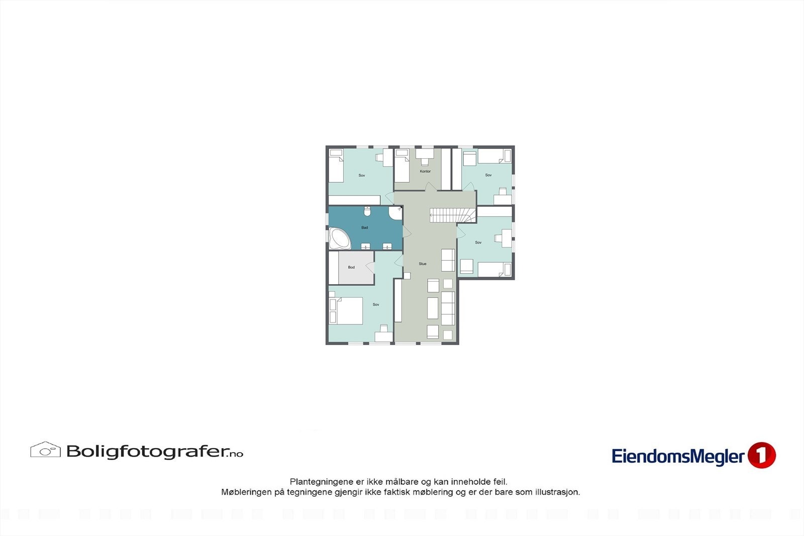 Plantegning loftsetg. Galleribilde