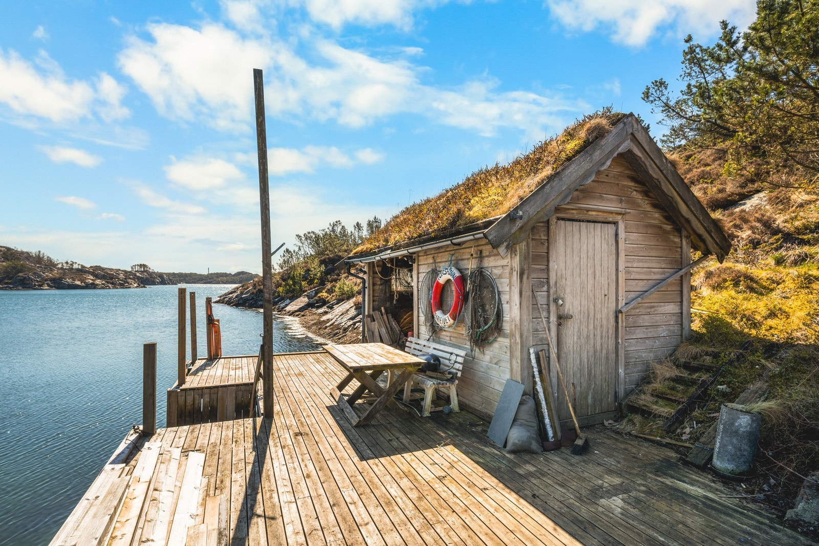 Her er det også en bod for oppbevaring Galleribilde