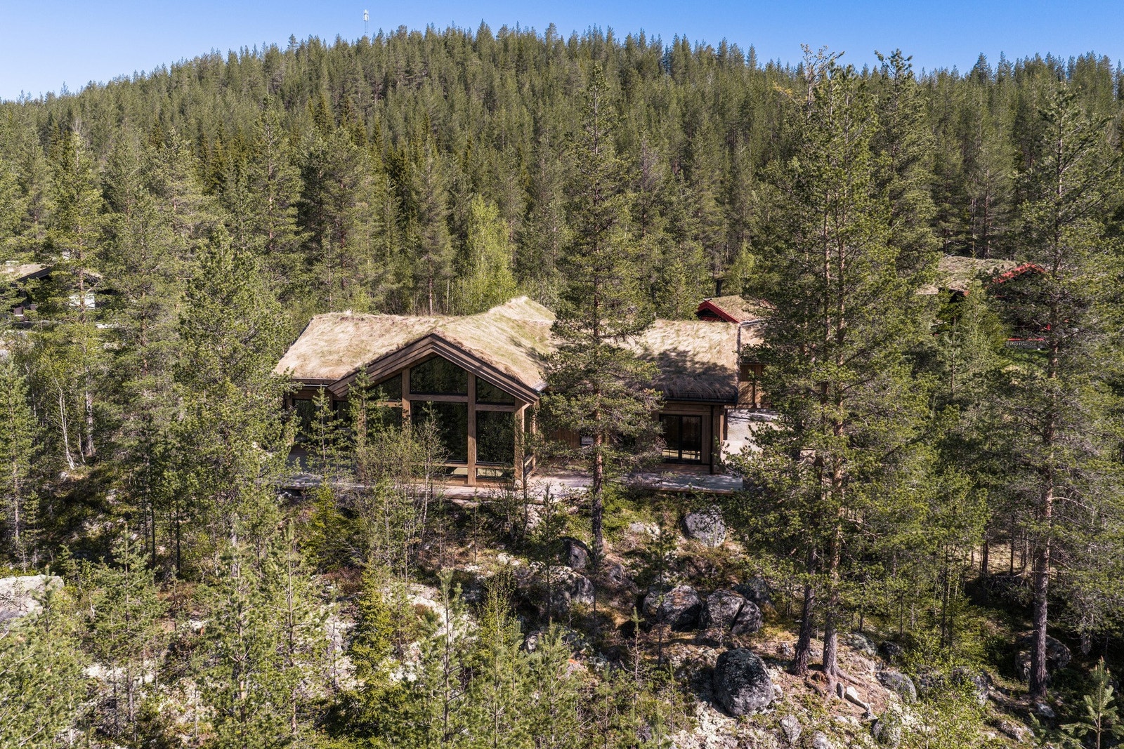 Denne hytta er det nærmeste du kommer alpefølelsen i Hemsedal! Galleribilde