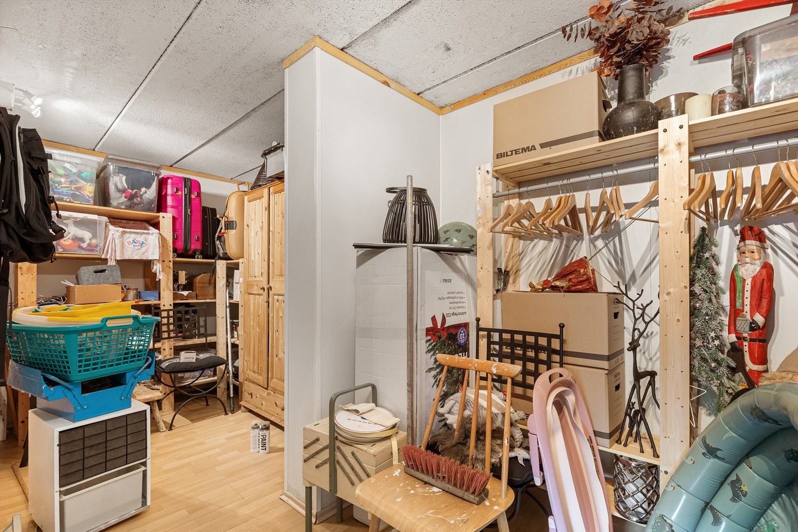 Det er godt med lagringsplass i bo Galleribilde