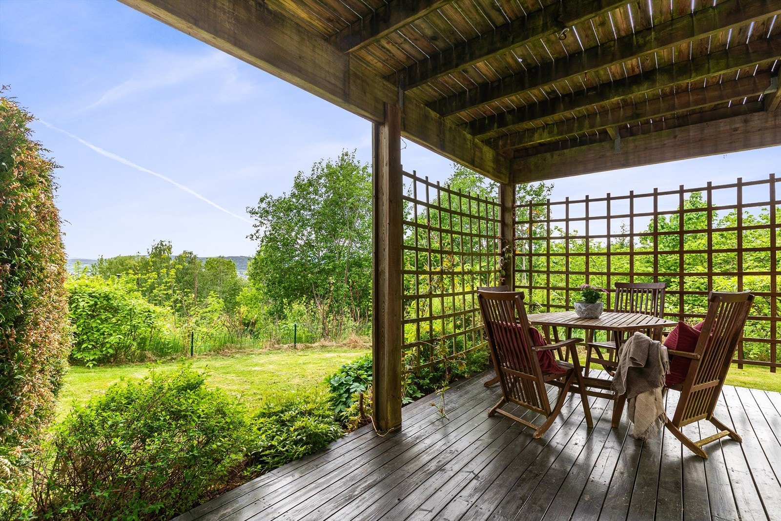 Terrasseplatting i u.etg Galleribilde