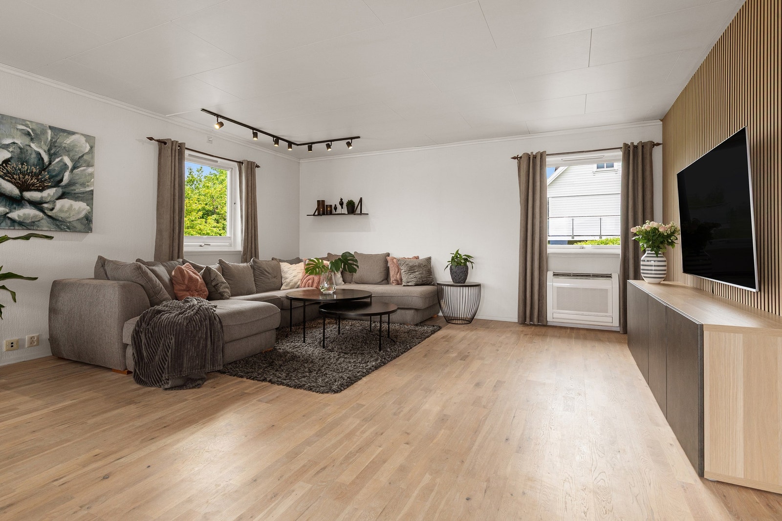 Del av stuen var opprinnelig soverom nr 3 i 1.etg Galleribilde