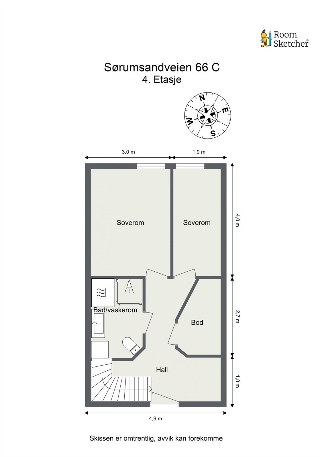 4. Etasje Galleribilde