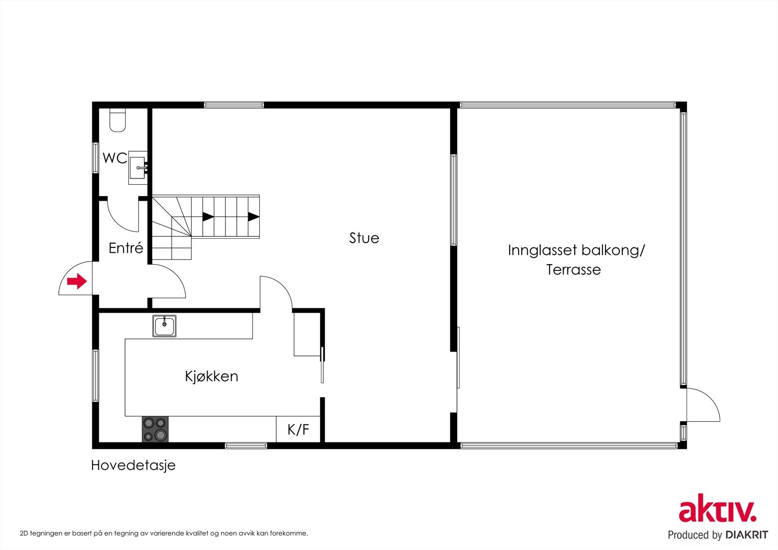 Plantegning Galleribilde