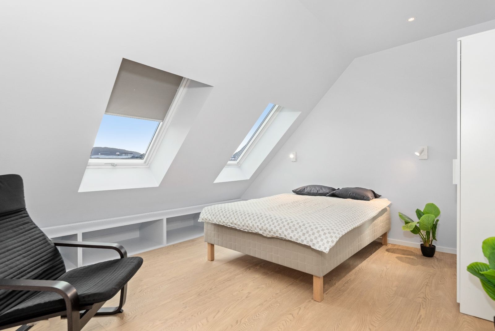 Eksempel på soverom. Galleribilde