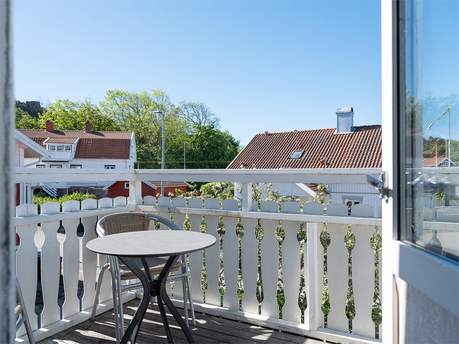 Balkong från övre plan Galleribilde