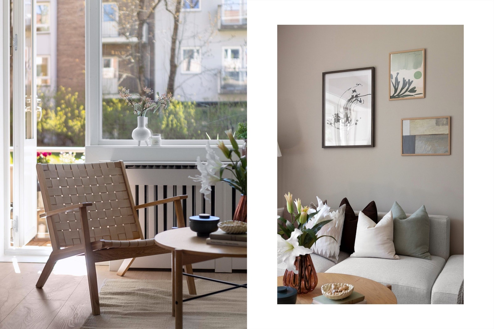 Balkongdøren, også fra 2014, gir en sømløs overgang mellom inne- og uterom. Galleribilde