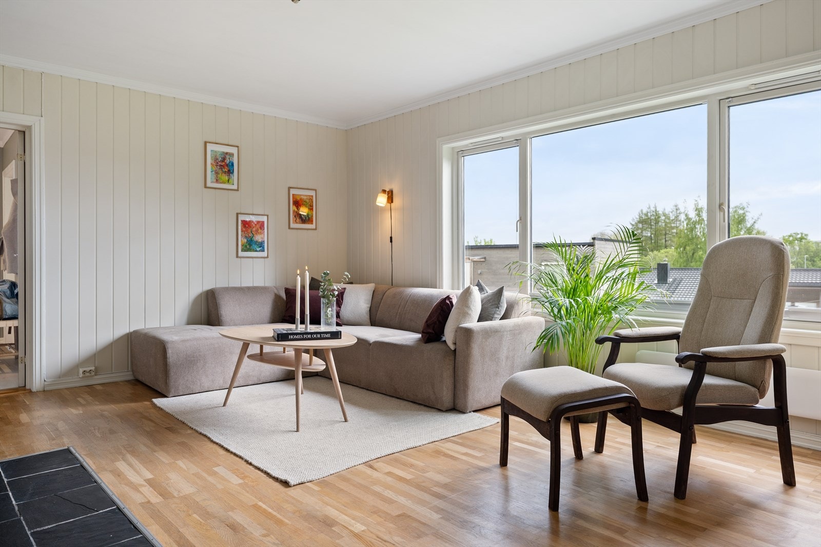 Eiendommen har en sentral og attraktiv beliggenhet på Byåsen. Galleribilde