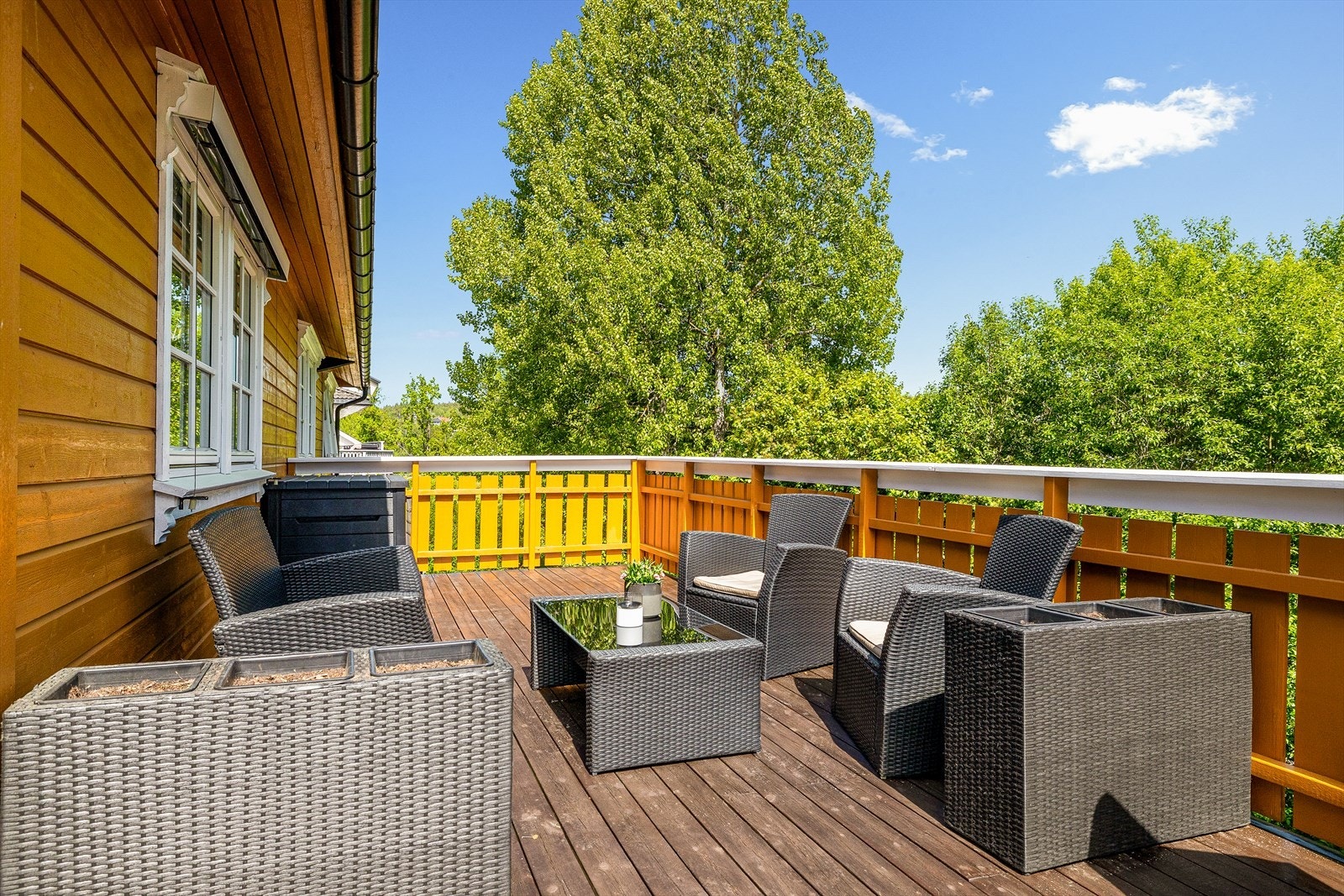 Her er det god plass for å nyte lange sommerdager. Galleribilde