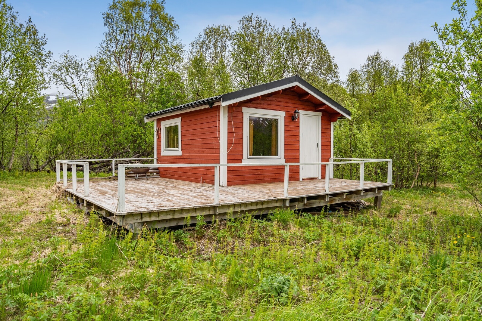 Annekset er på ca. 15 kvm og har tilhørende terrasse. Galleribilde