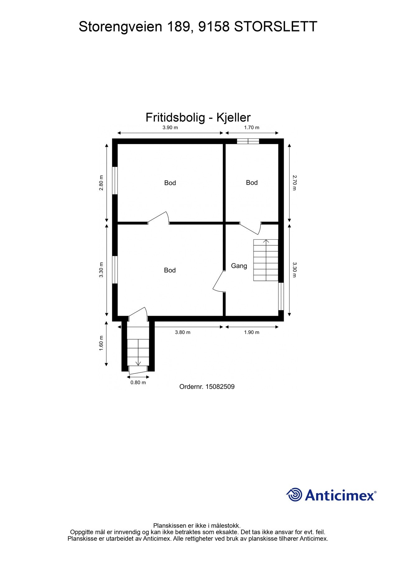Plantegning kjelleretasje. Galleribilde