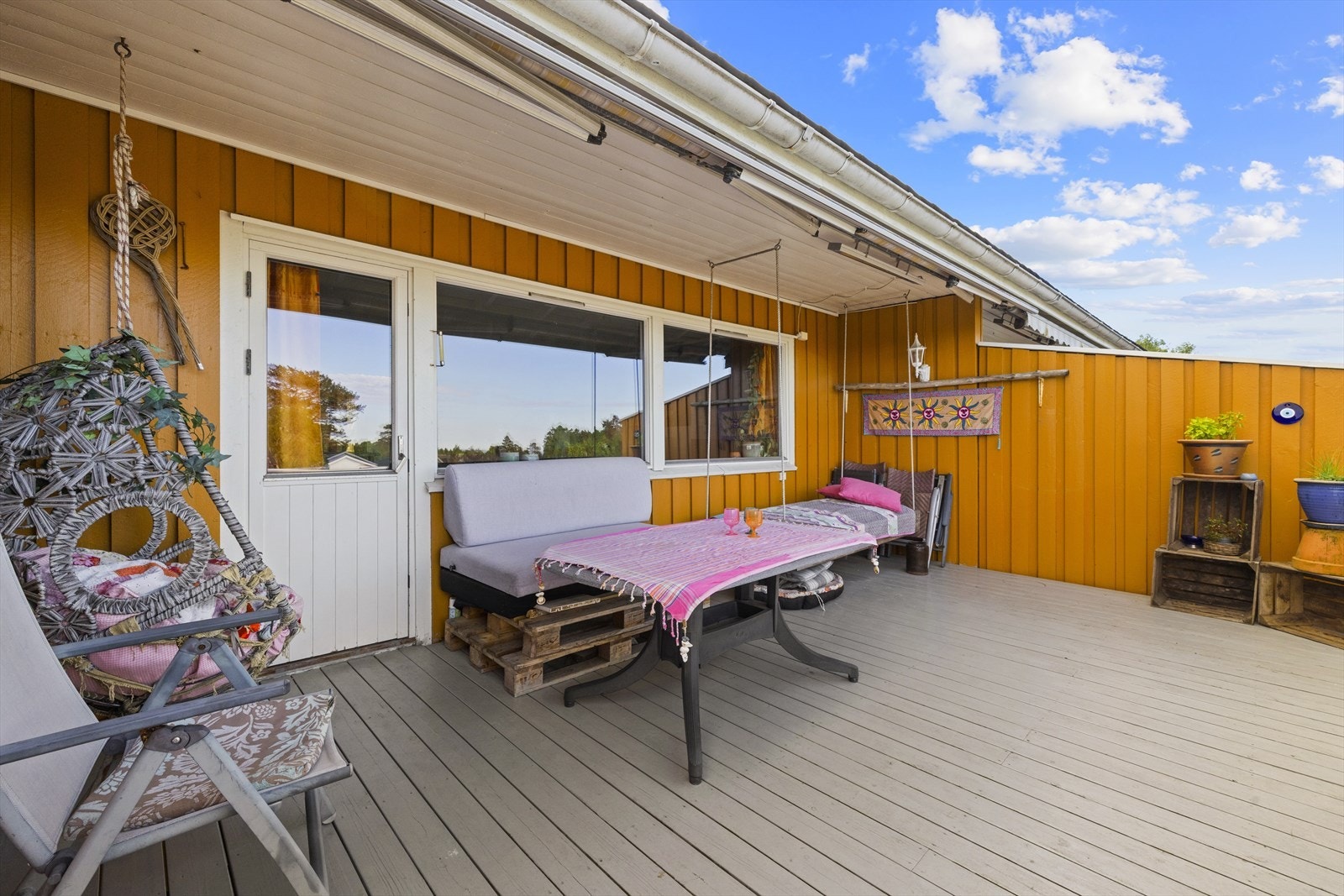 Balkon med tilkomst fra stuen Galleribilde