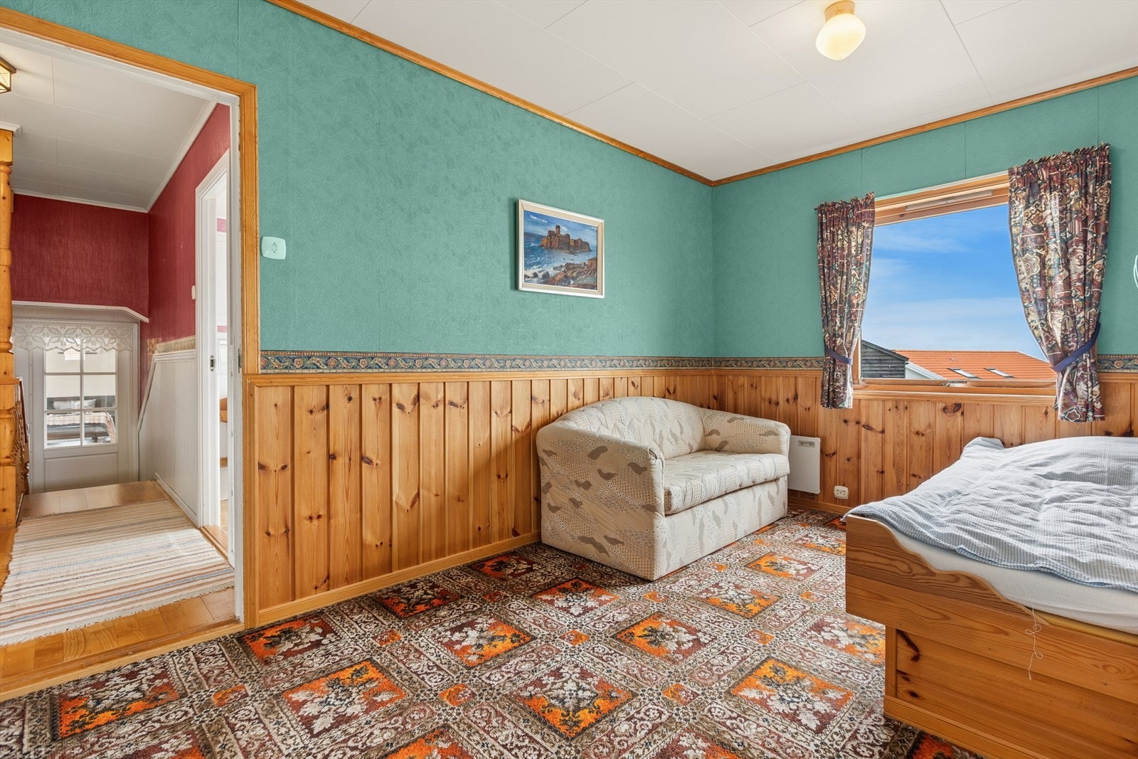 Det tredje soverommet egner seg godt som gjesterom eller kontor. Galleribilde