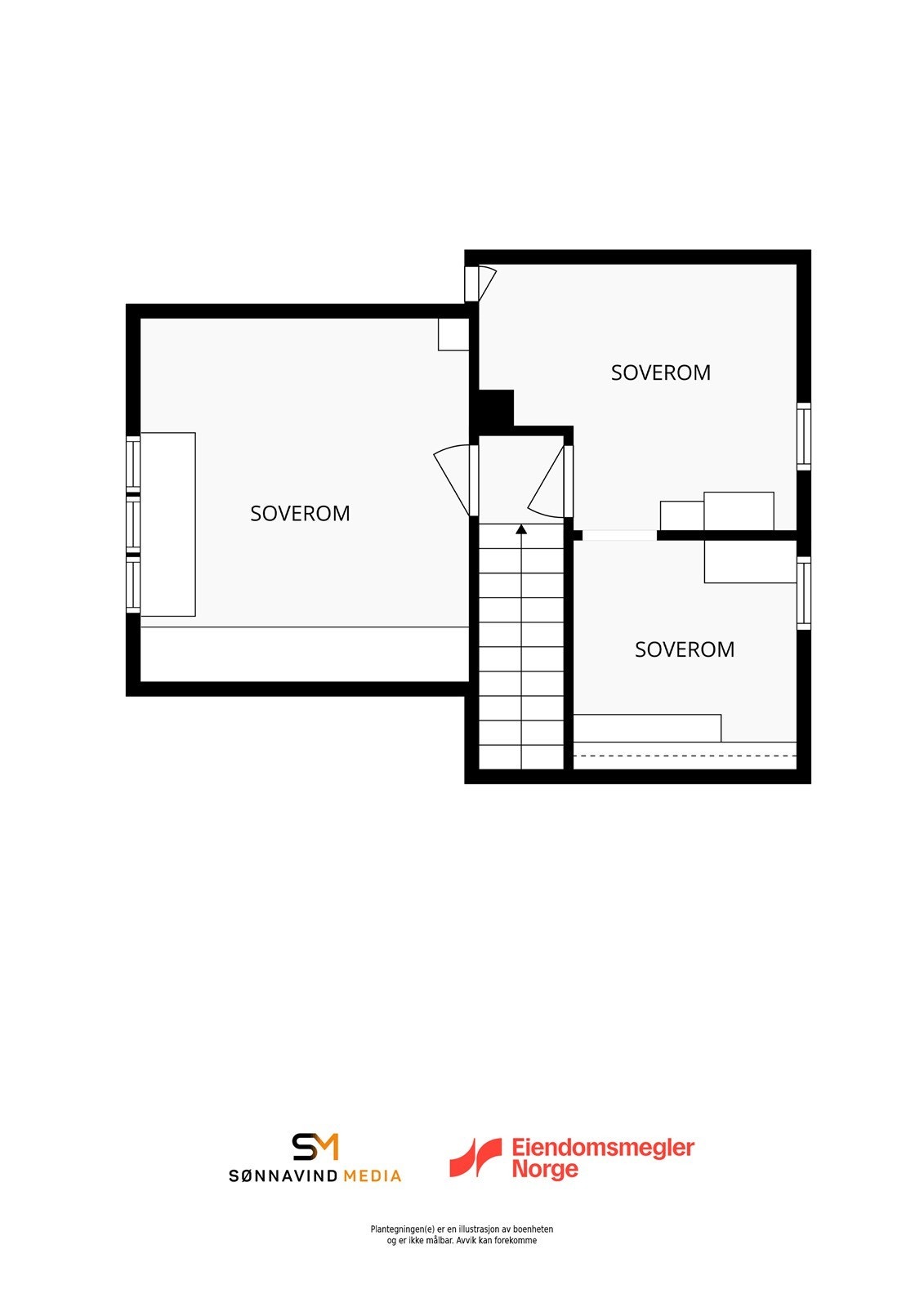 Plantegning 2. etasje Galleribilde