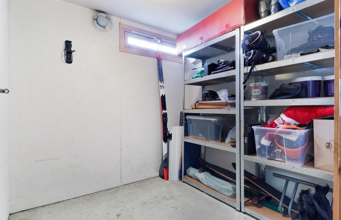 En av to boder tilknyttet leiligheten Galleribilde