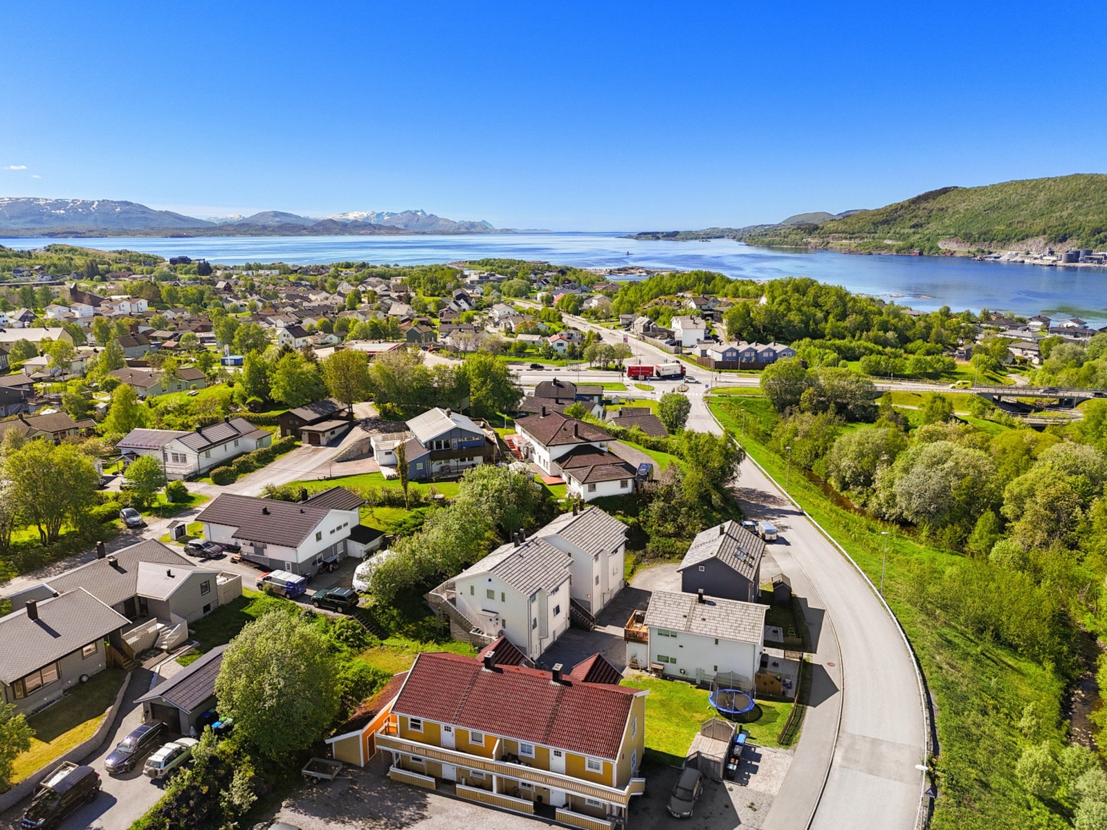 Hagebyen på Tverlandet er et veletablert og barnevennlig område. Galleribilde