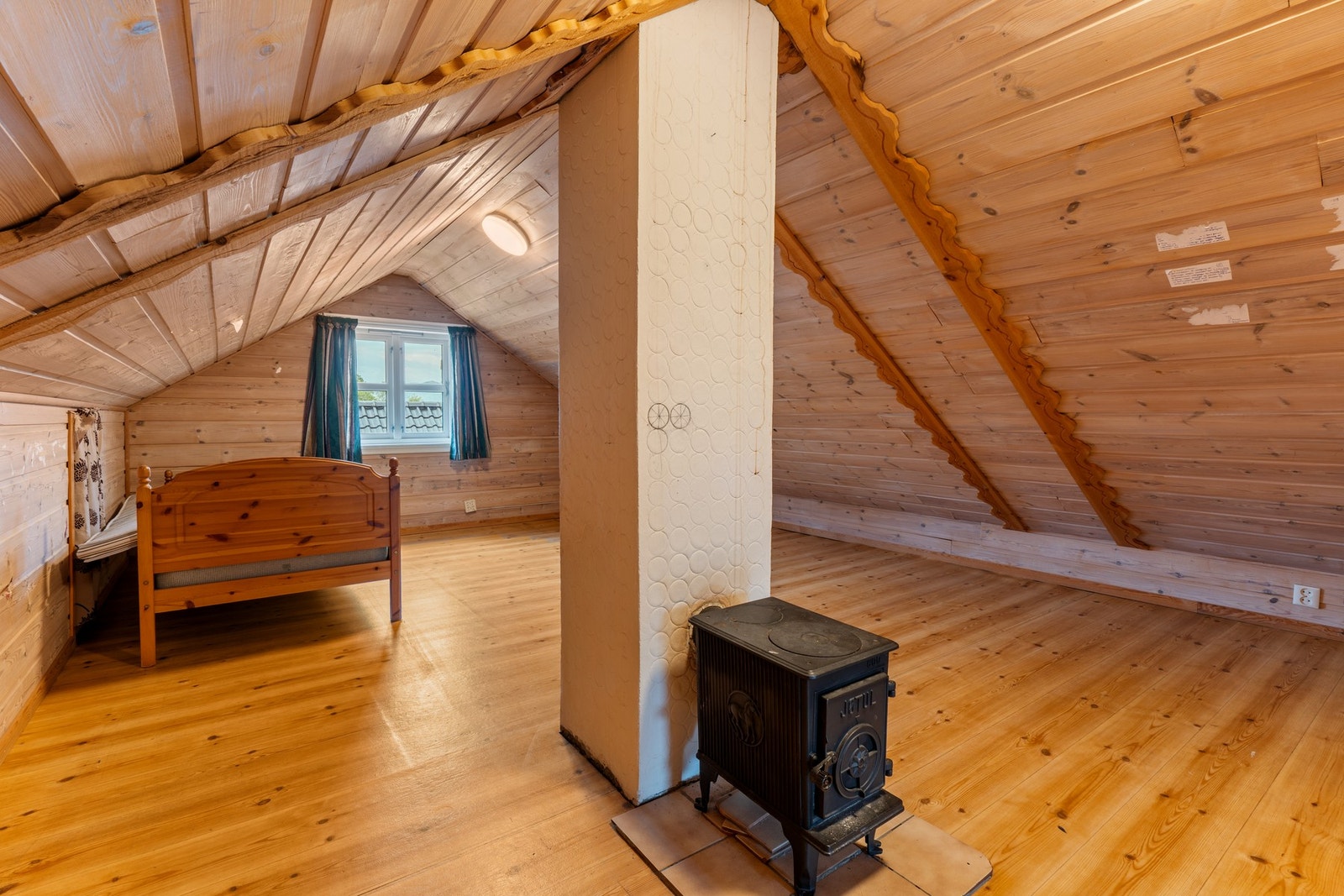 Soverom loft. Galleribilde