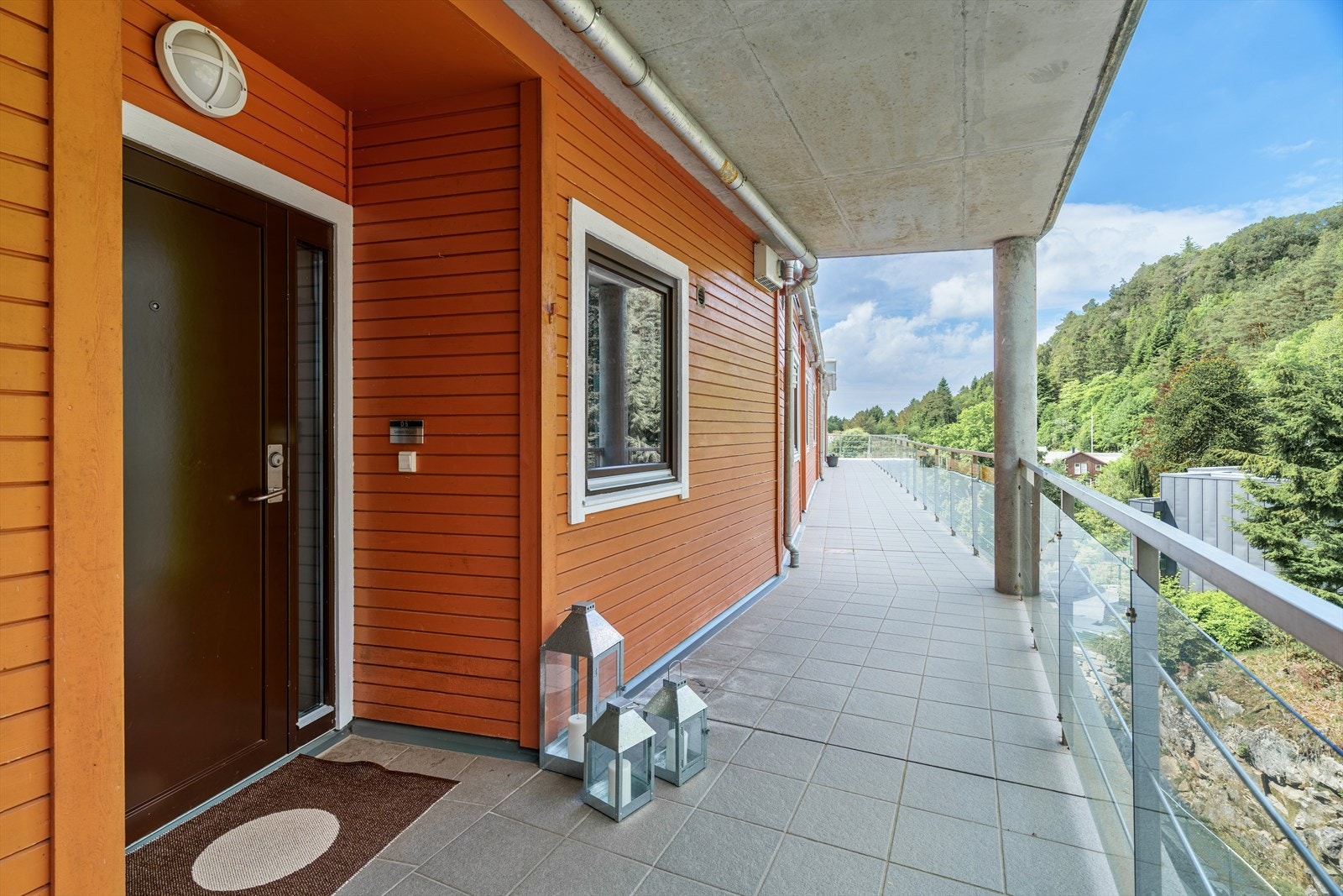 Flott inngangsparti. Galleribilde