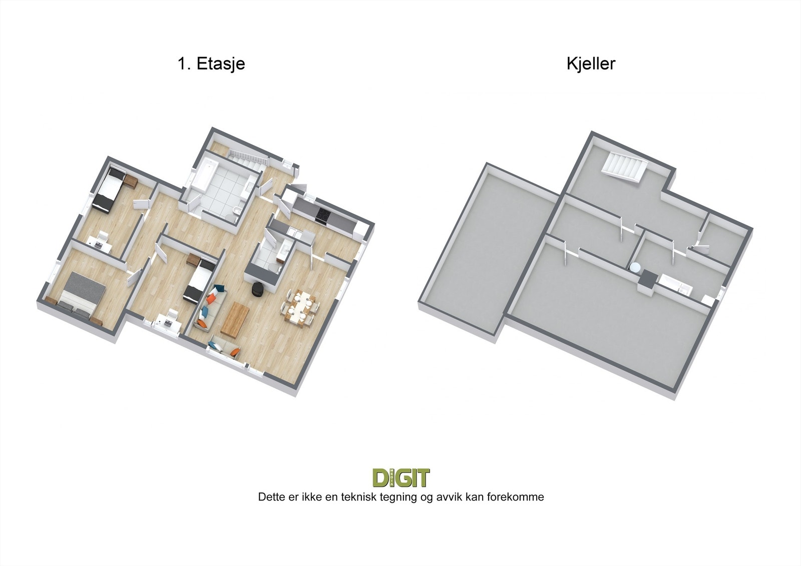 Rudsteinveien 38 - 3D Galleribilde