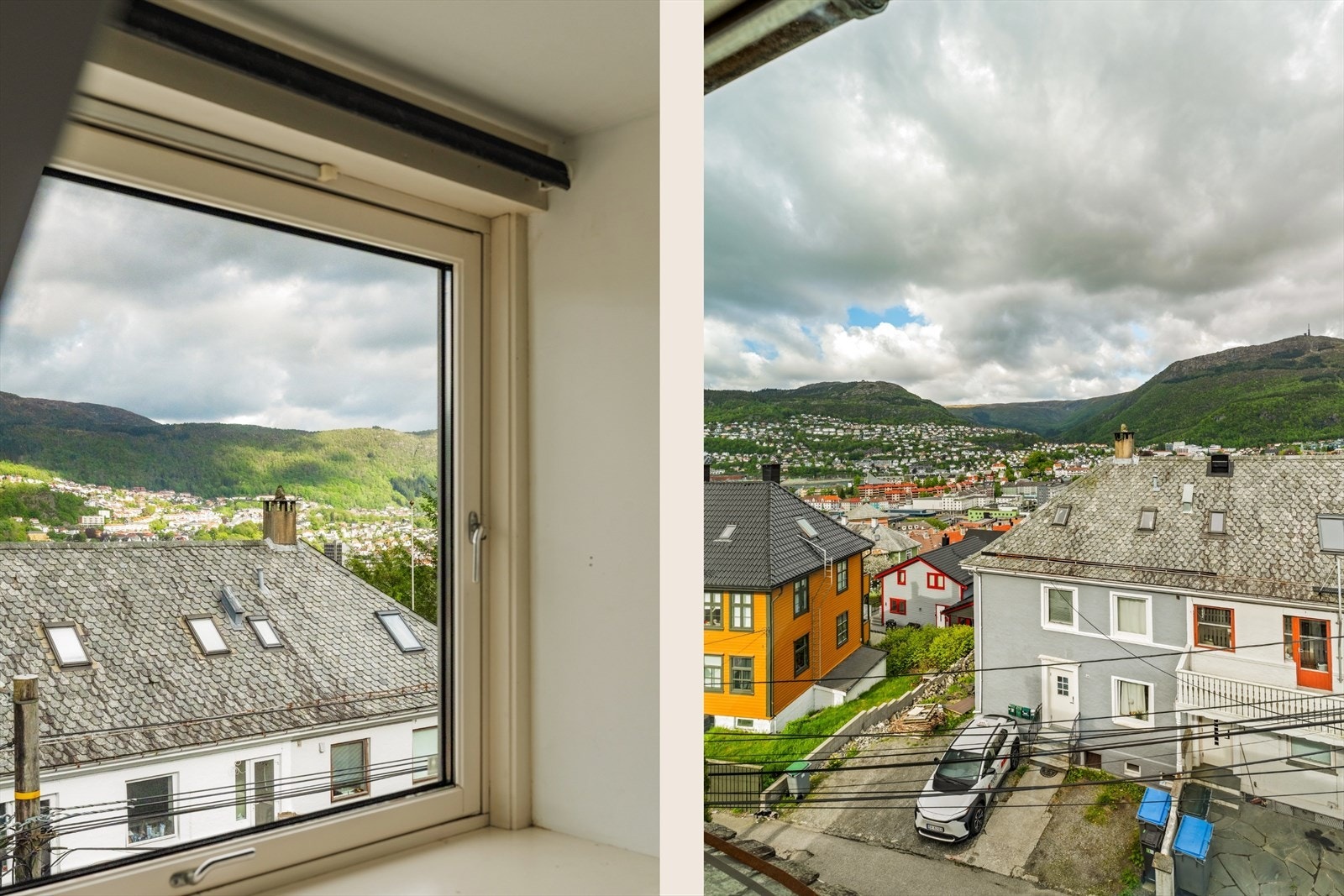 Nyt utsikt mot de fantastiske byfjellene! Galleribilde