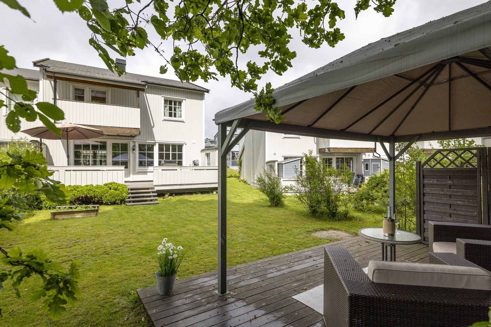 Hagen gir gode muligheter for lek og rekreasjon. Galleribilde