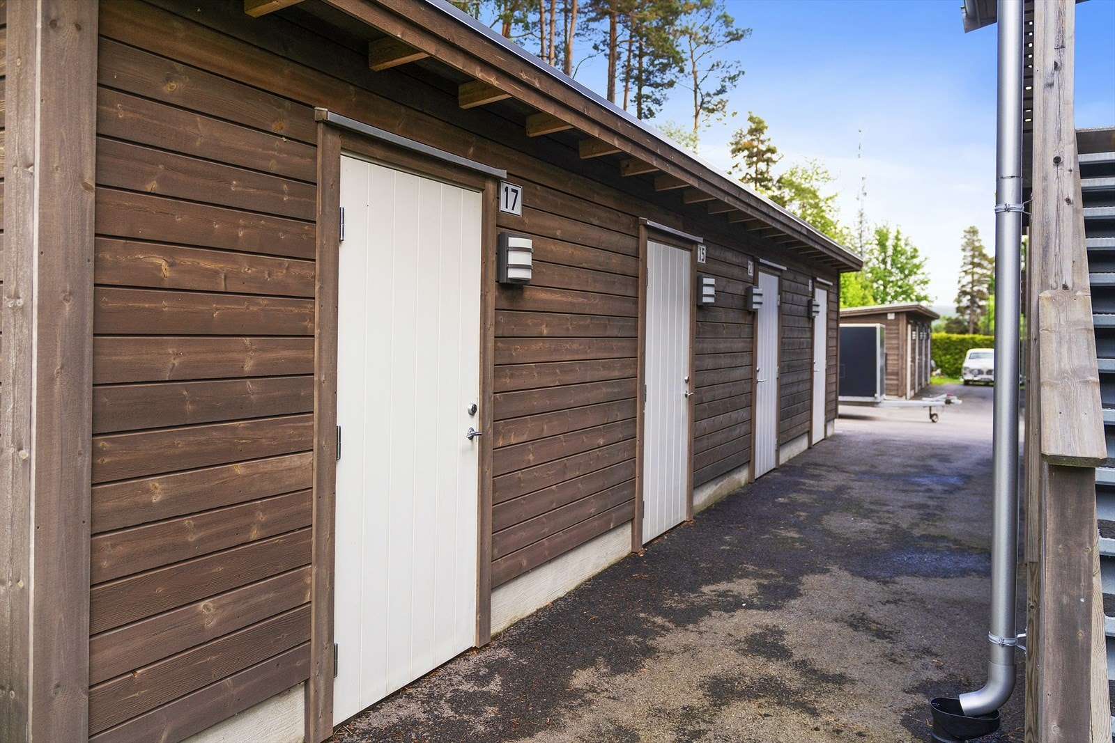 Praktisk utvendig sportsbod Galleribilde