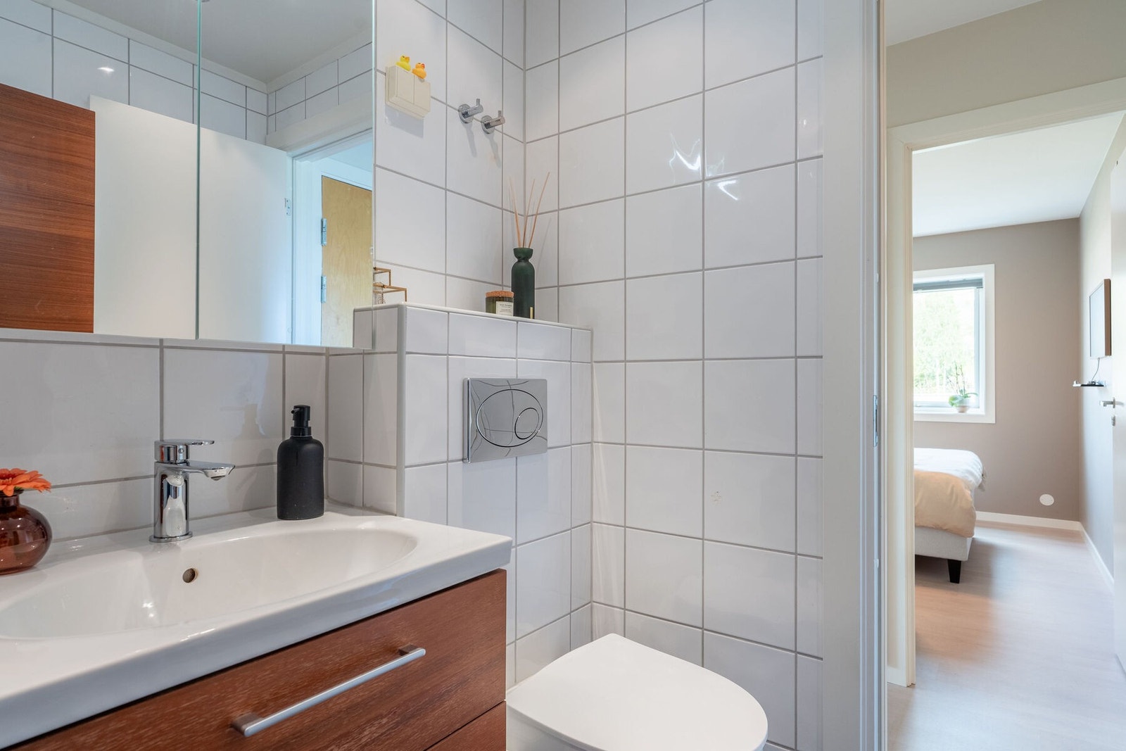 Badet har opplegg for vaskemaskin Galleribilde