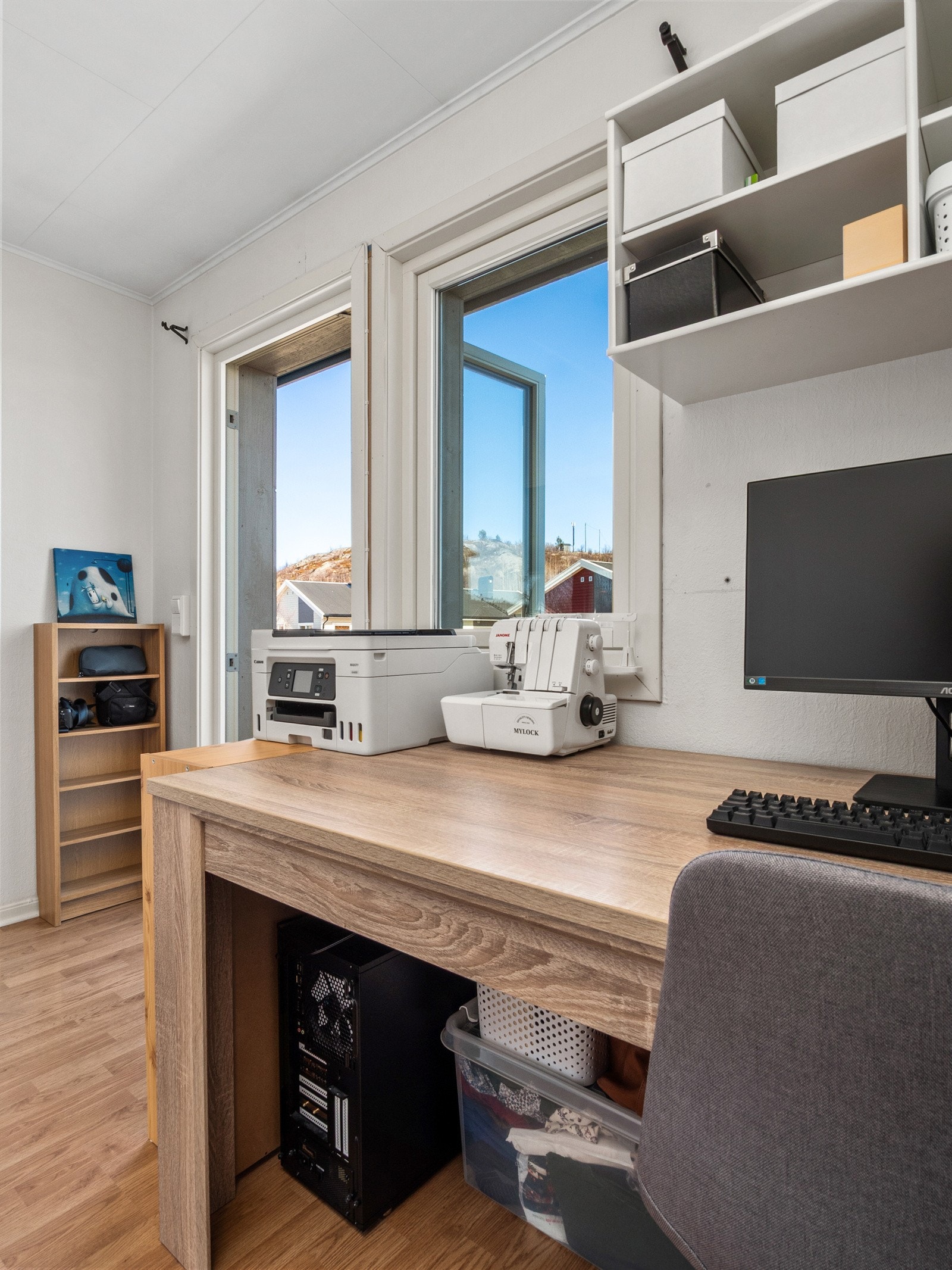 Soverommet har utgang til balkongen på forsiden Galleribilde