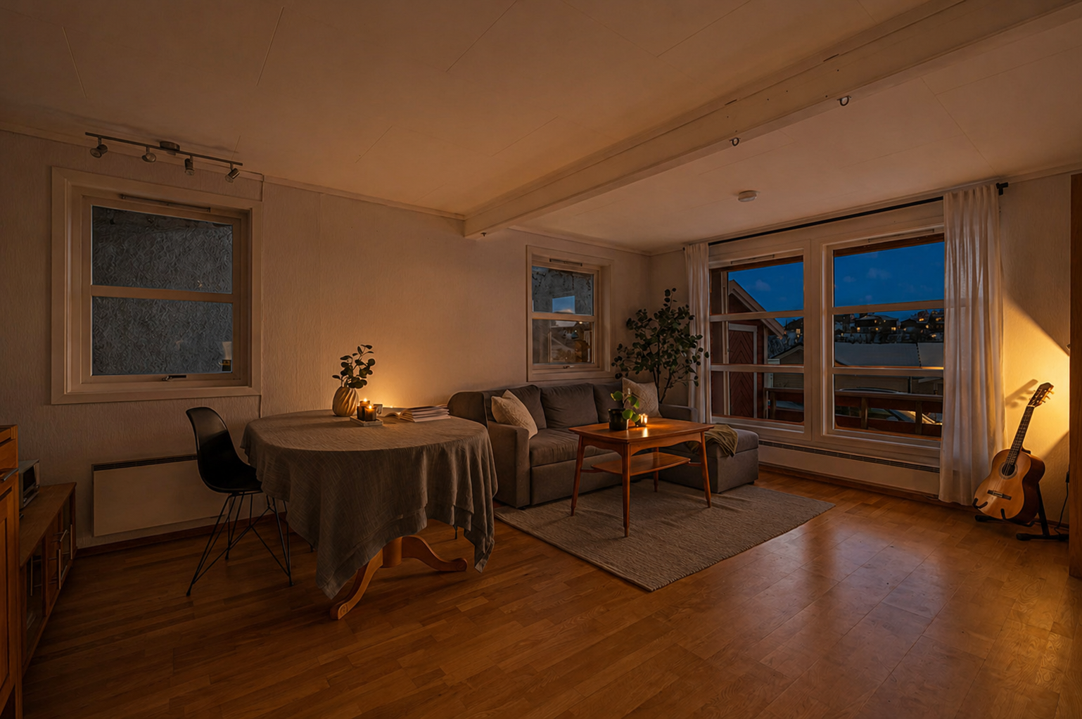 Kveldsstemning Galleribilde