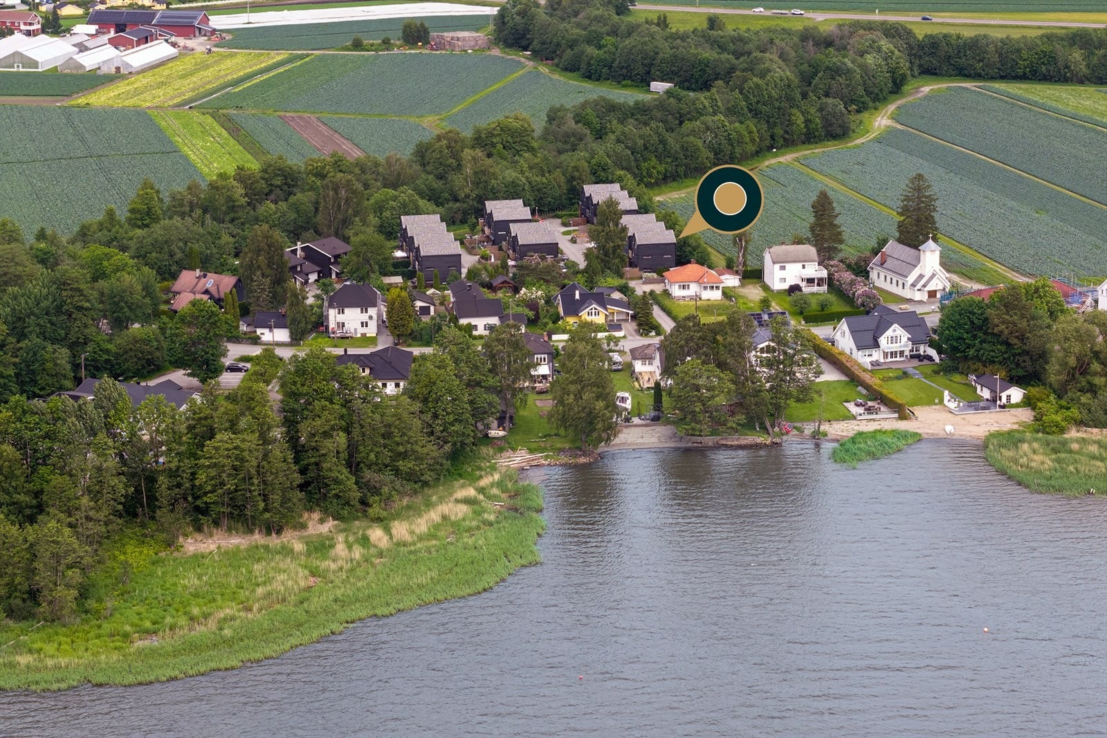 Naturskjønn og idyllisk beliggenhet Galleribilde