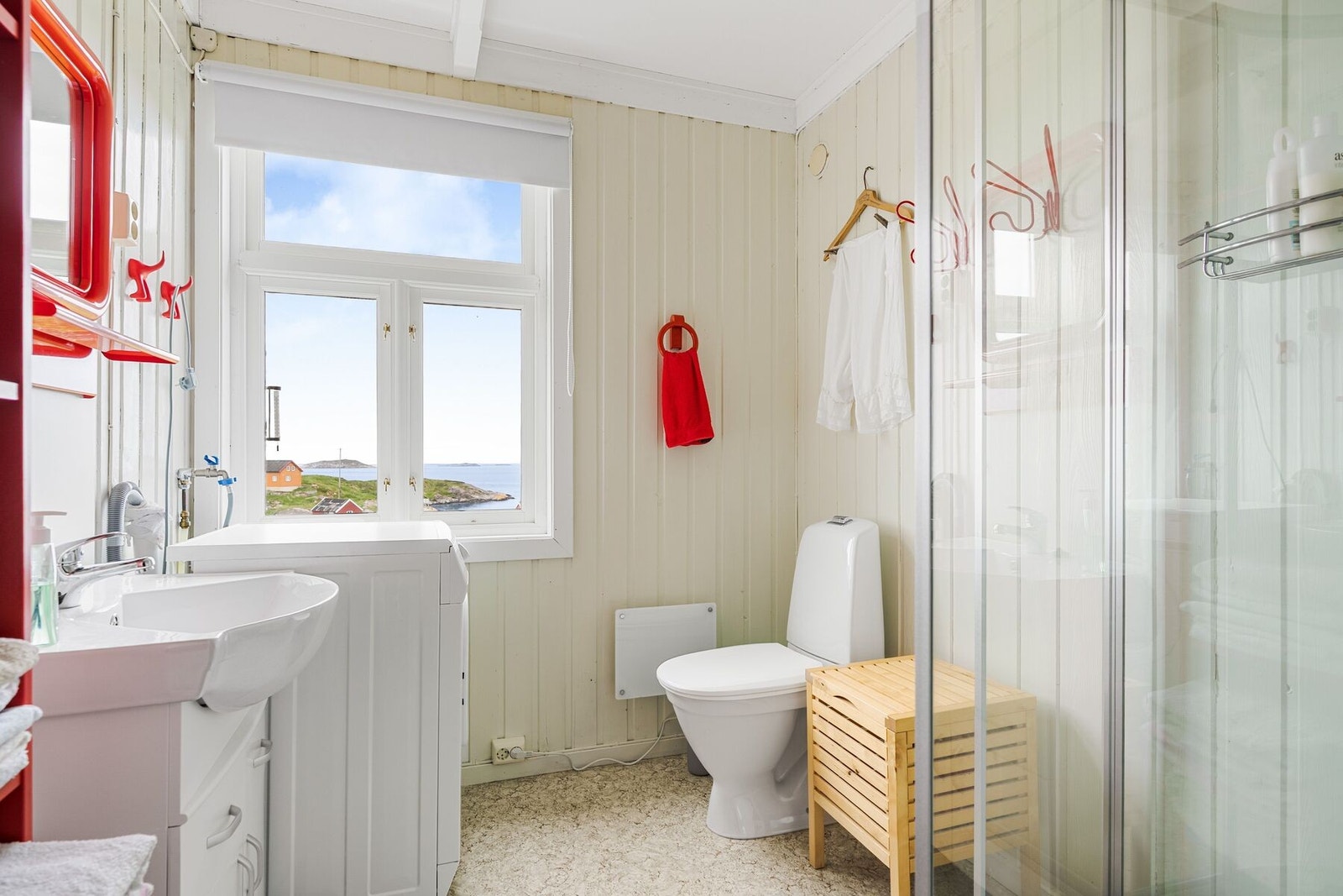 Badet/ vaskerommet er på 4 kvm. Galleribilde