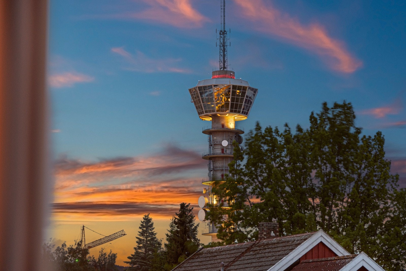 Utsikt fra stue. Galleribilde