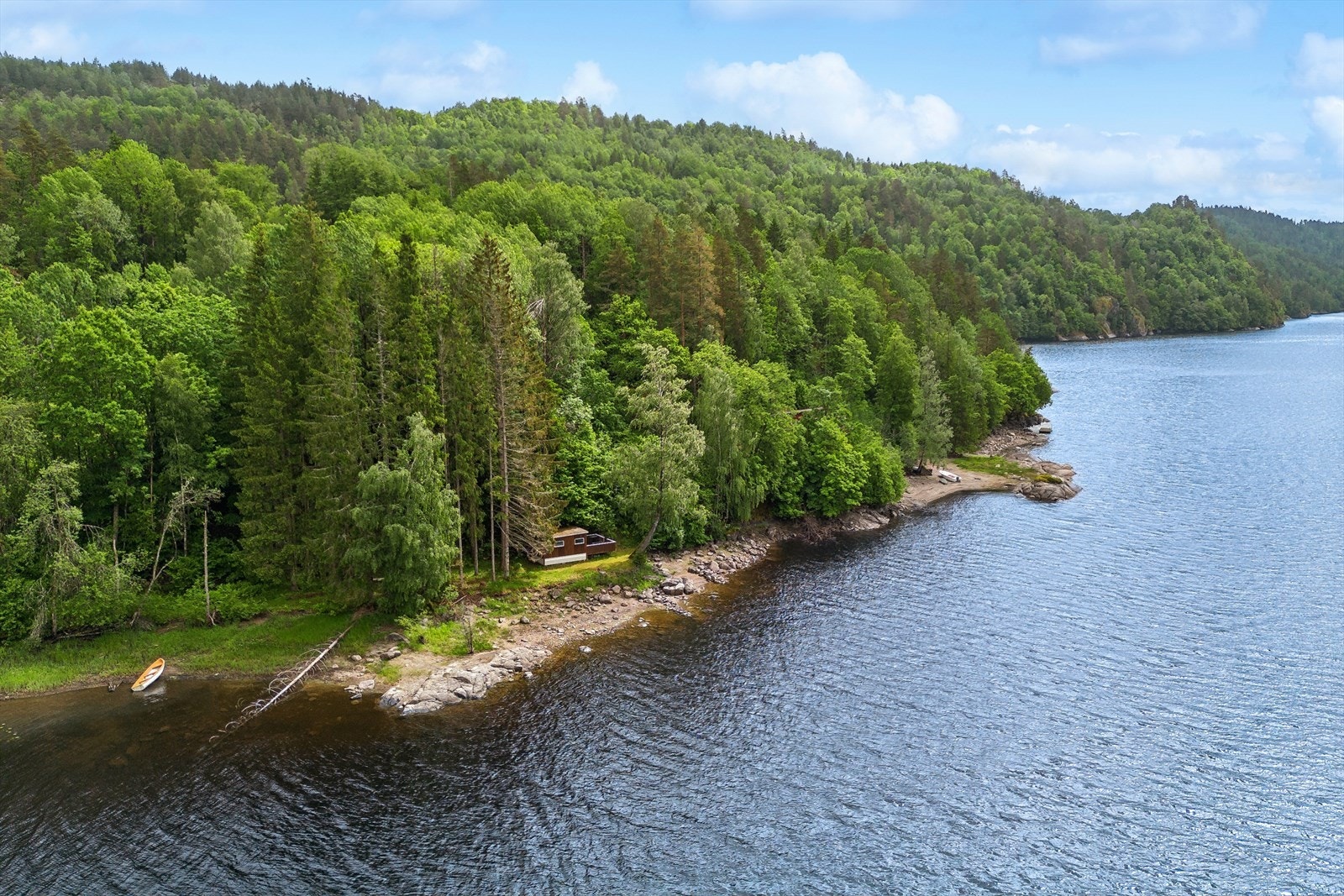 Fine bademuligheter langs Farris Galleribilde
