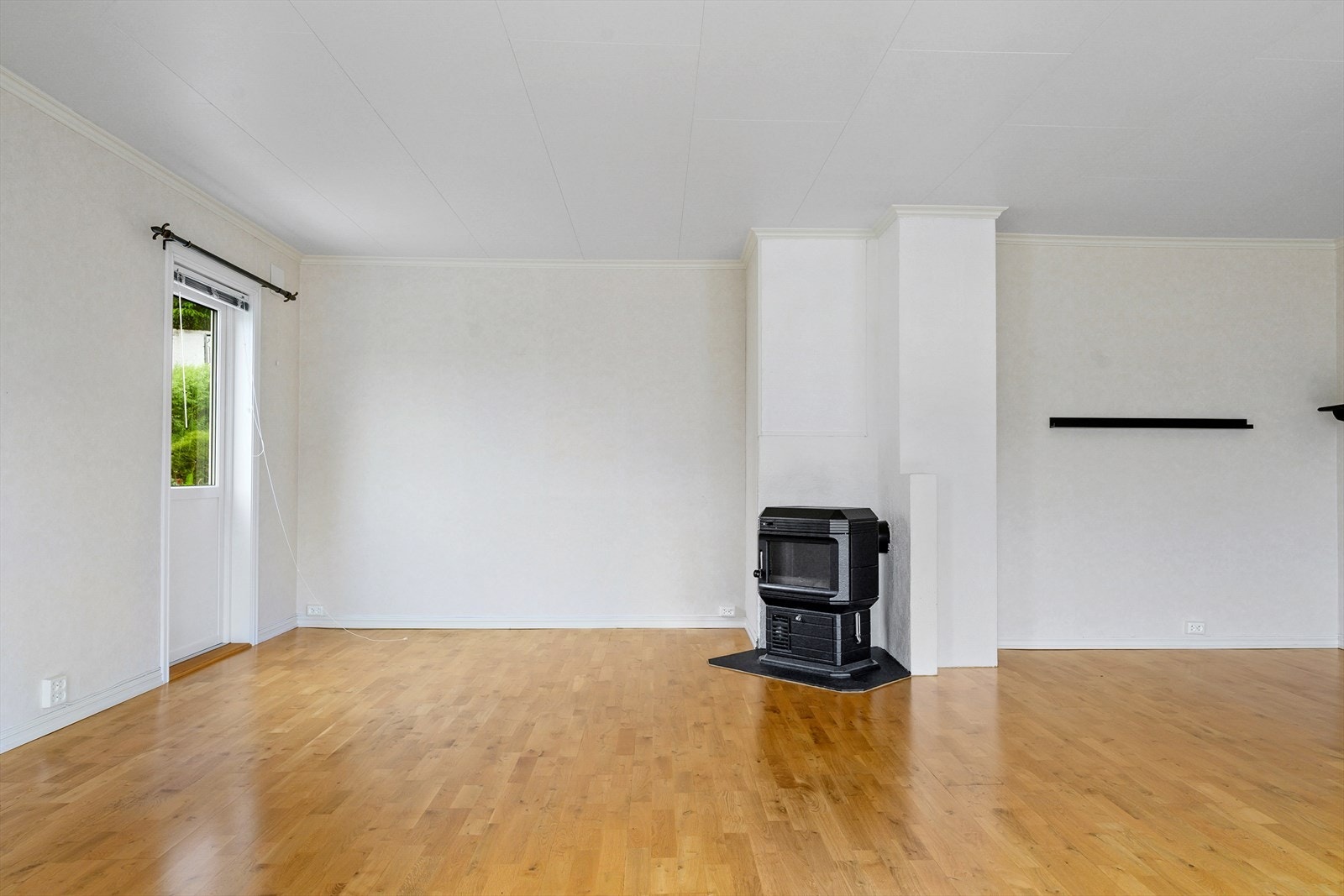 En vedovn sørger for ekstra varme på kalde dager. Galleribilde
