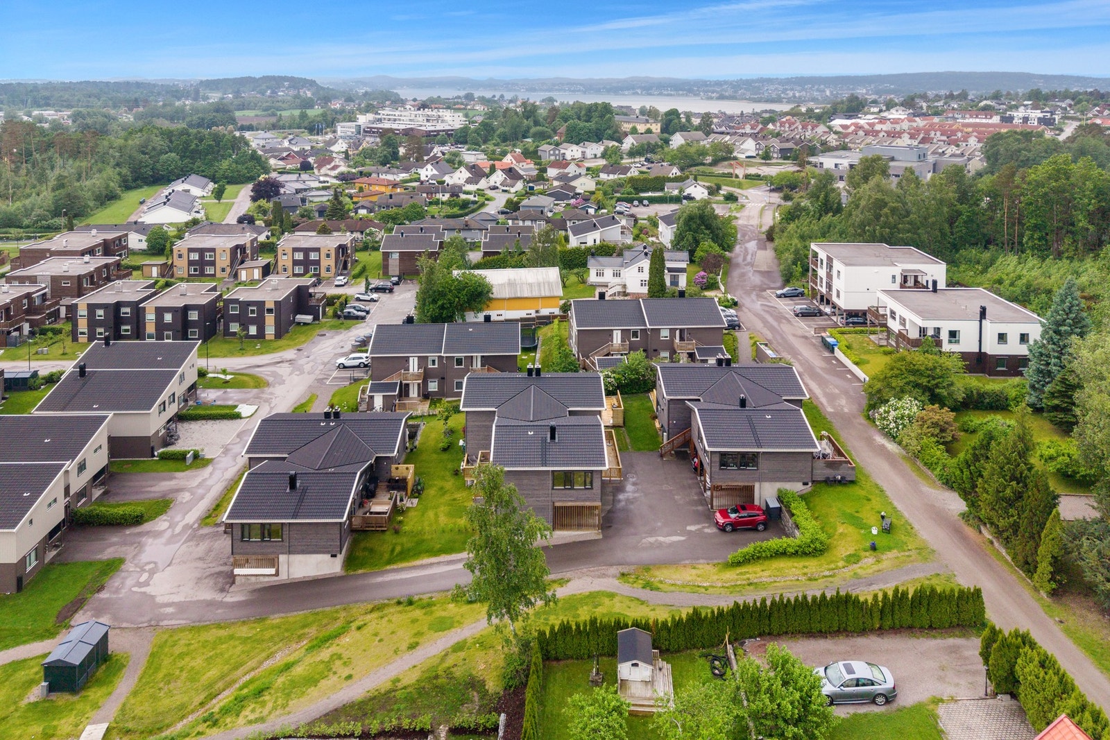 Kort vei til skole, barnehage og matbutikk Galleribilde