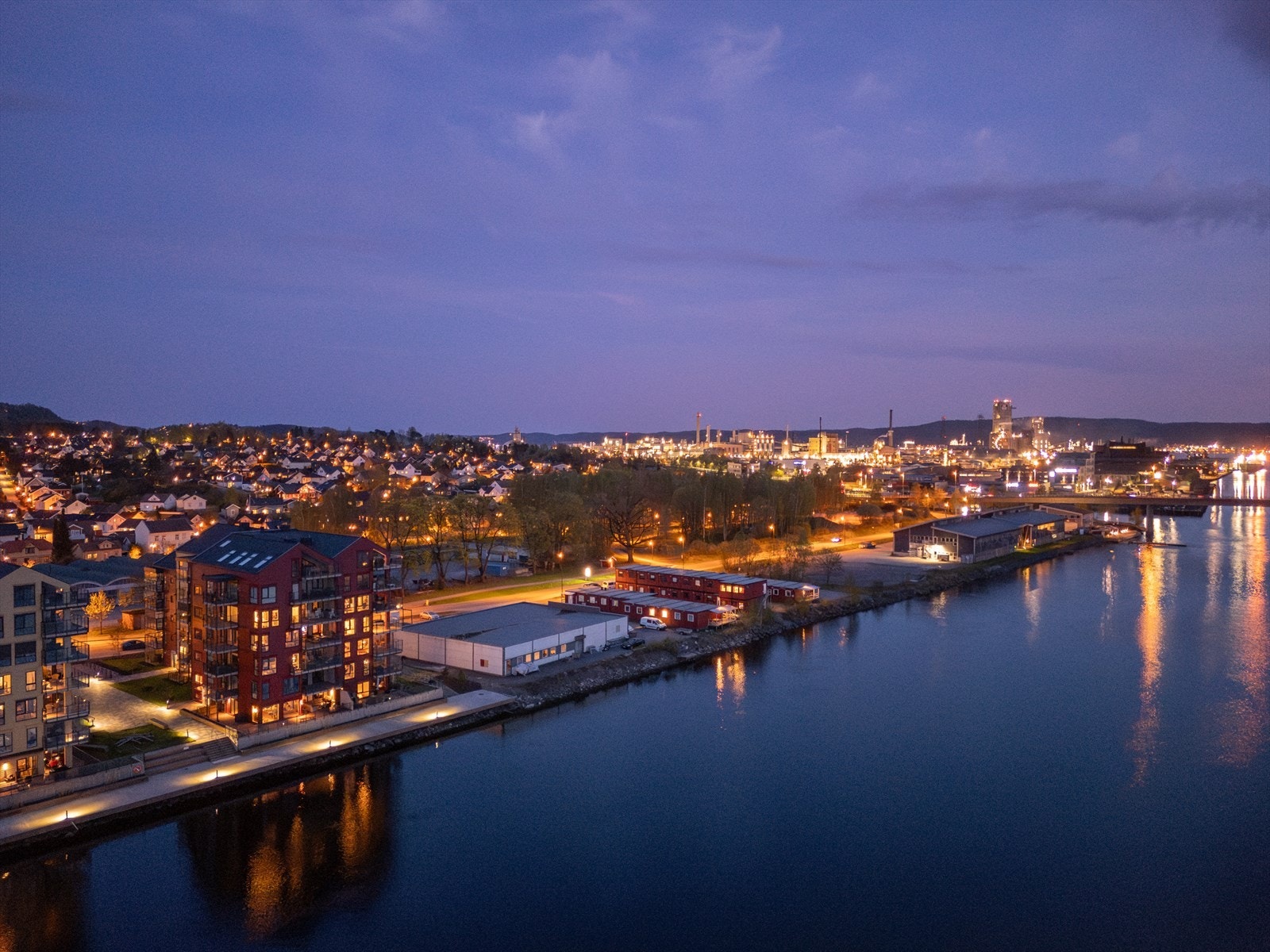 Kveldsstemning Galleribilde