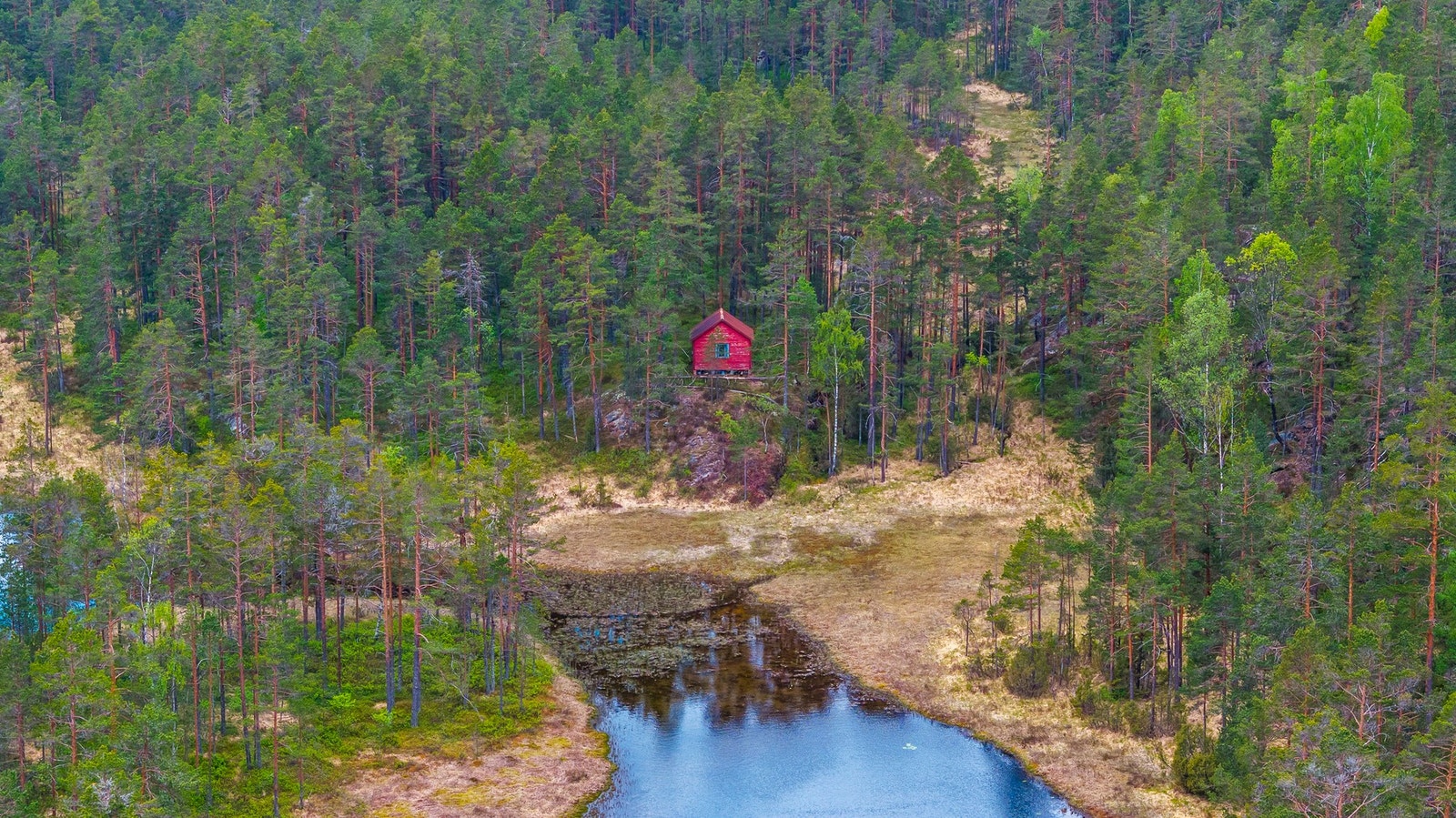 Hytte ved Ufselva på ca 14 kvm Galleribilde