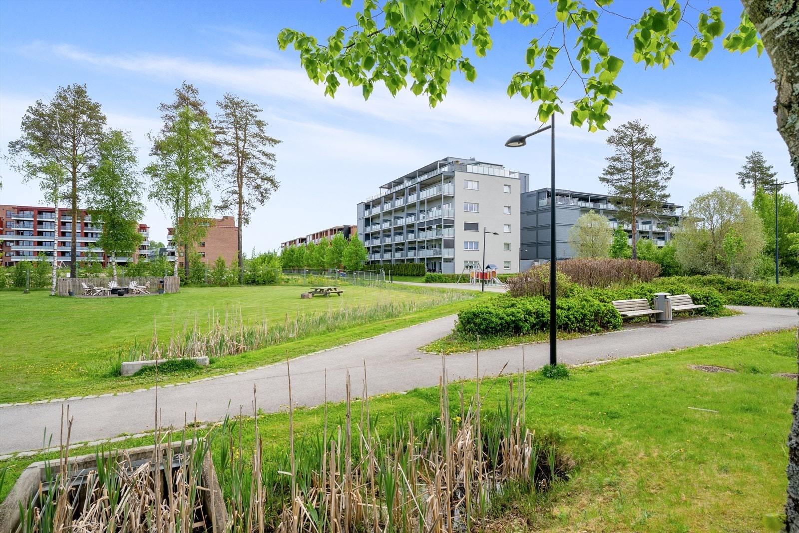 Aktiv Eiendomsmegling har gleden av å presentere Myrsletta 151- en lys og innebydende leilighet! Fotograf: Heidi Hexeberg Galleribilde