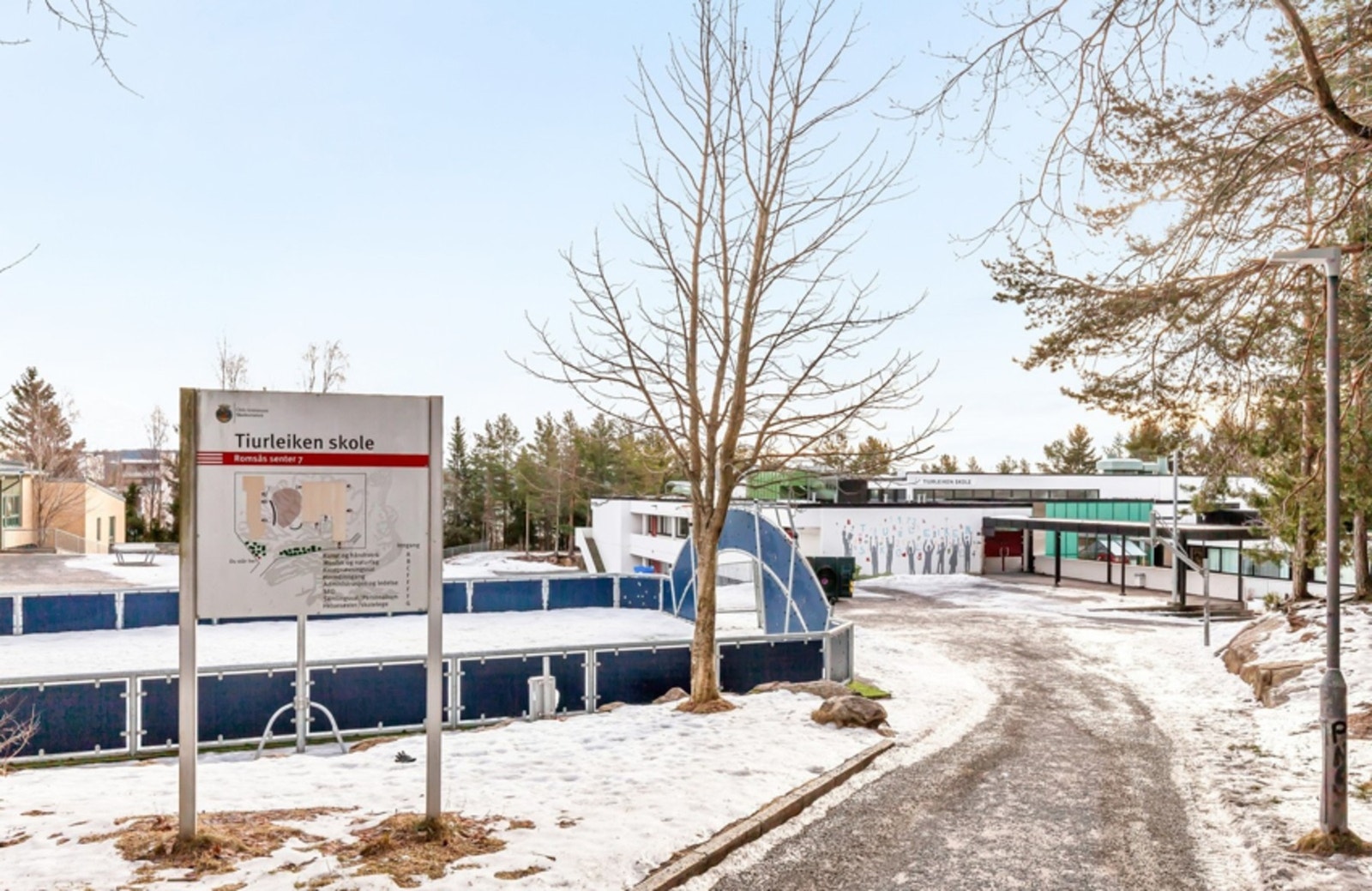 Kort skolevei til Tiurleiken skole (4.-7. trinn)! Galleribilde