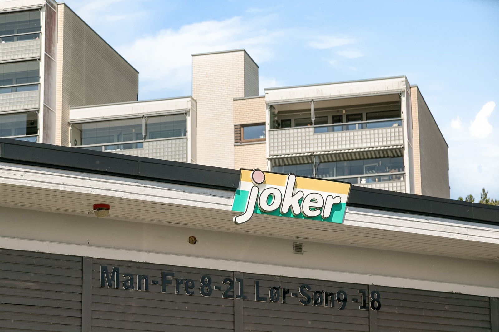 Joker har du rett utenfor døren for en rask daglivarehandel. Galleribilde