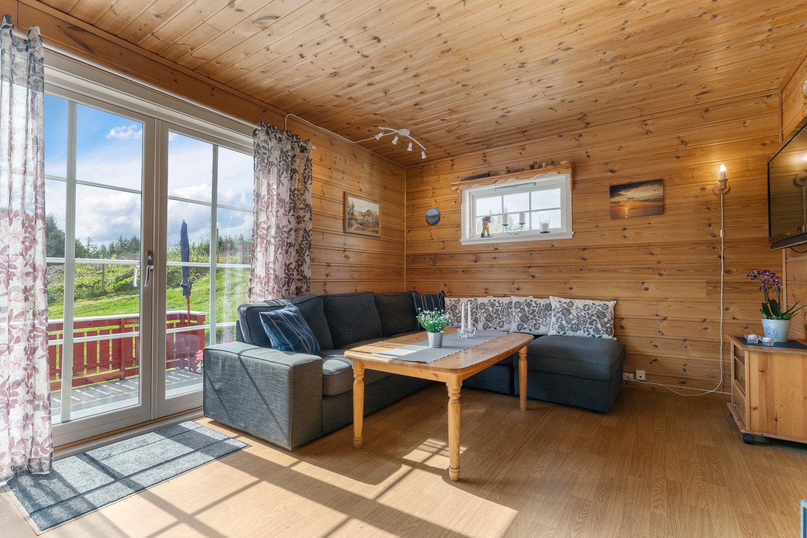 Utgang til terrasse Galleribilde