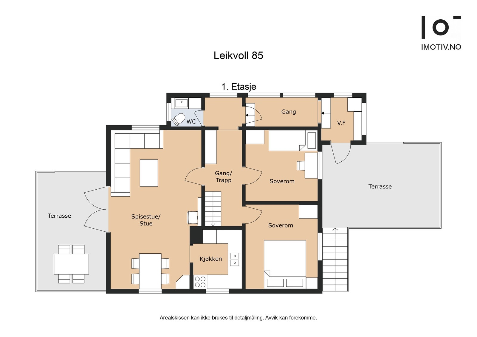 Planløsning 1.etasje Galleribilde