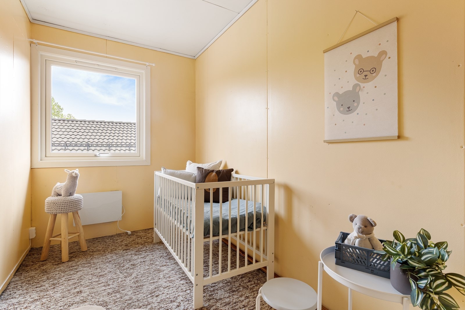 Soverom 3 fungerer fint som barnerom, gjesterom eller kontor. Galleribilde