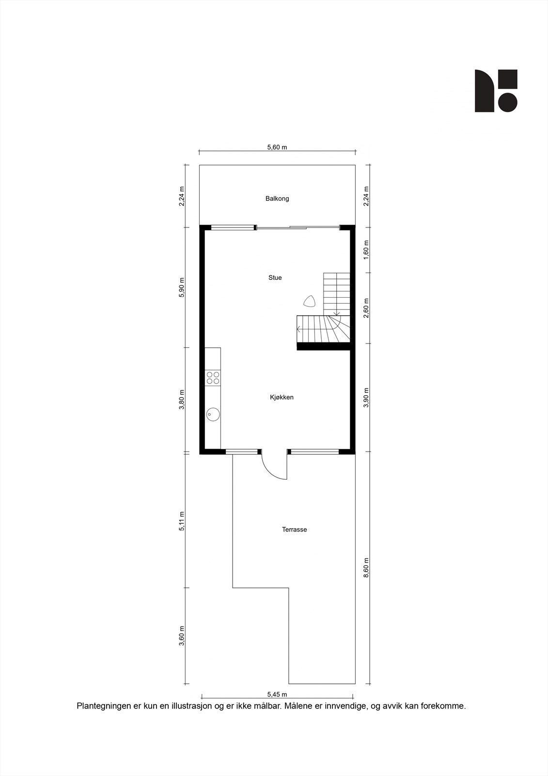 Plantegning 1. etasje. Galleribilde