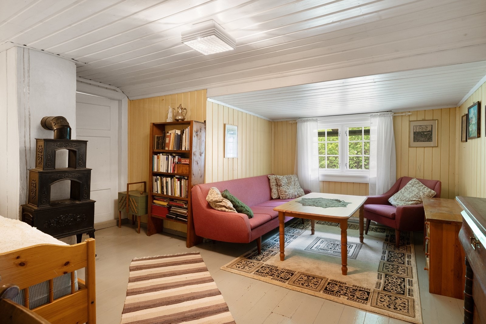 Den romslige loftstua gir flere bruksmuligheter. Galleribilde